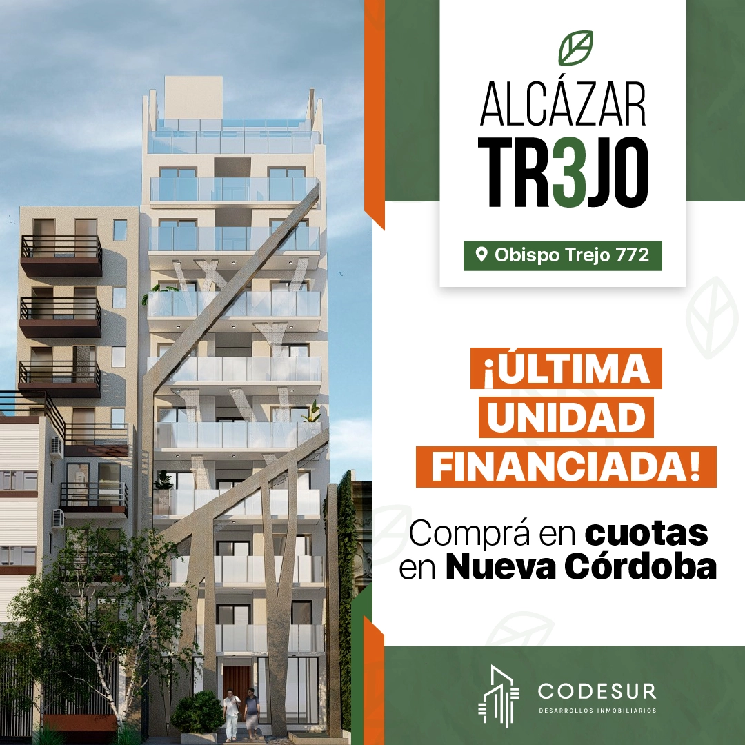 ALCÁZAR TREJO - EDIFICIO EN NUEVA CÓRDOBA