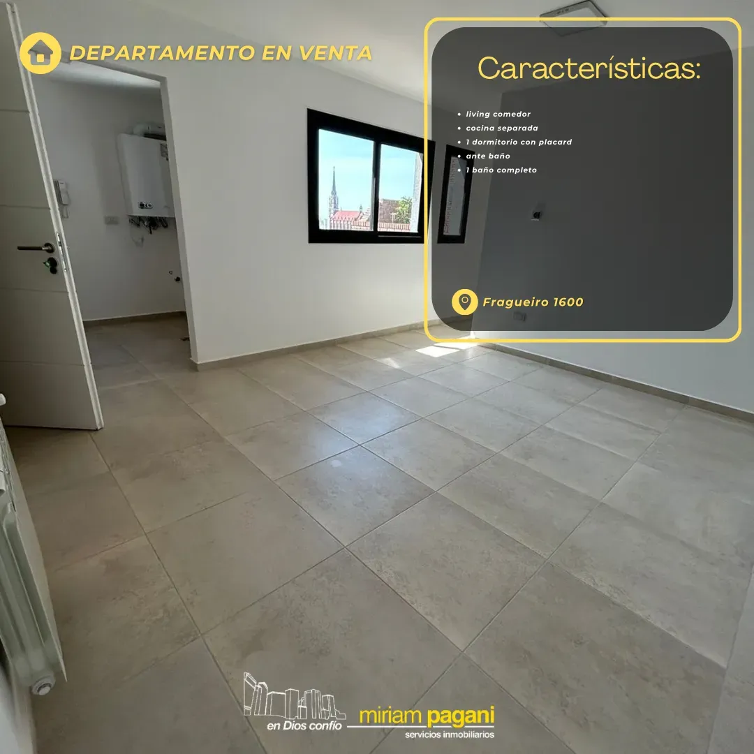 DEPARTAMENTO EN VENTA