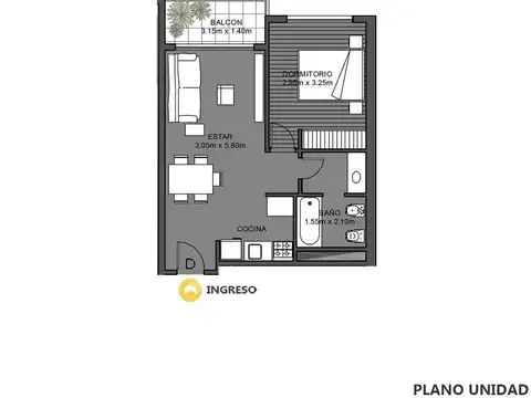 Departamento en Venta en Nuestra Señora De Lourdes, Rosario