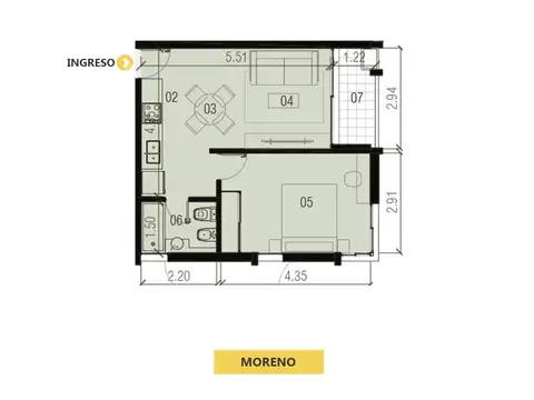 Departamento en Venta en Centro, Rosario