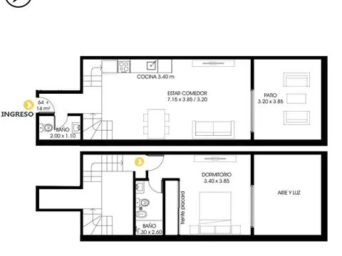Departamento en Venta en Centro, Rosario