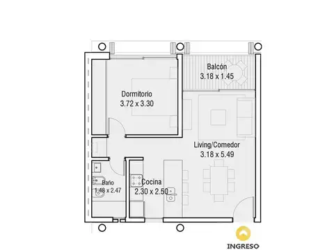 Departamento en Venta en Centro, Rosario
