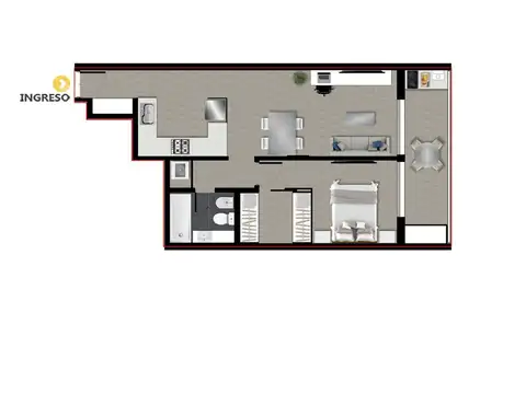 Departamento en Venta en Centro, Rosario