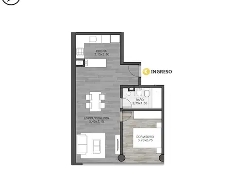 Departamento en Venta en Centro, Rosario