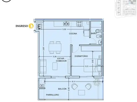Departamento en Venta en Funes, Rosario