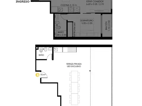 Departamento en Venta en Centro, Rosario