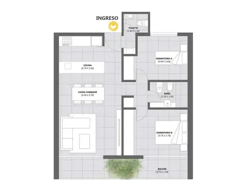 Departamento en Venta en Abasto, Rosario
