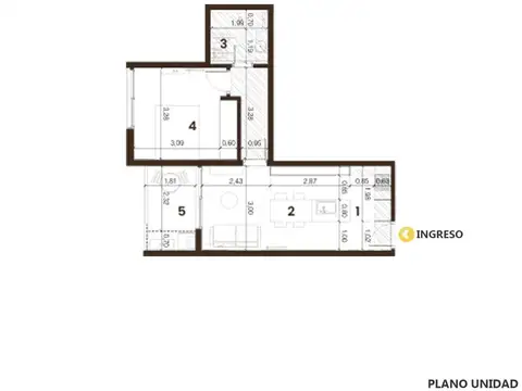 Departamento en Venta en Centro, Rosario