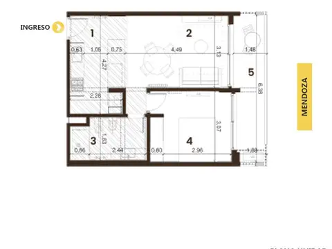 Departamento en Venta en Centro, Rosario