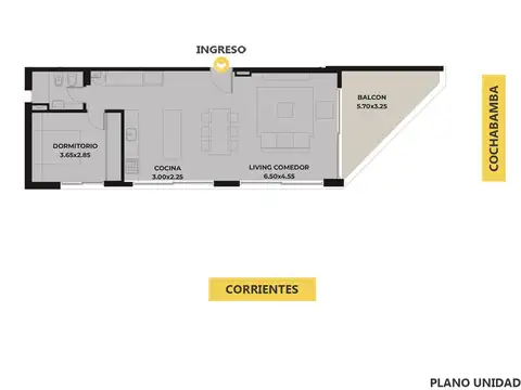Departamento en Venta en Abasto, Rosario