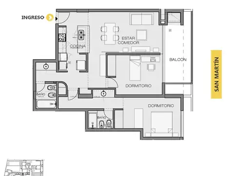 Departamento en Venta en Granadero Baigorria, Rosario
