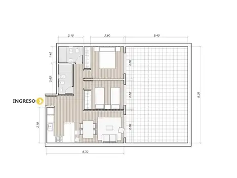 Departamento en Venta en Echesortu, Rosario