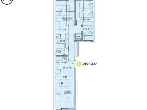 Departamento en Venta en Centro, Rosario