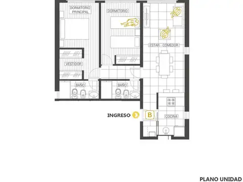 Departamento en Venta en Abasto, Rosario