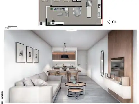 Departamento en Venta en Centro, Rosario