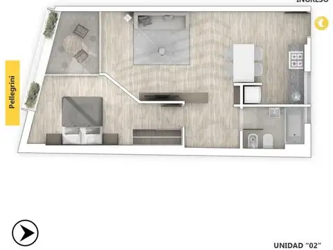 Departamento en Venta en Centro, Rosario