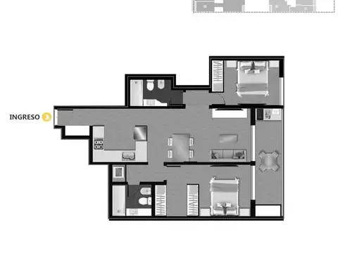 Departamento en Venta en Centro, Rosario