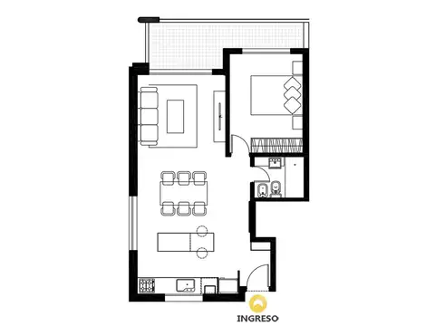 Departamento en Venta en Centro, Rosario