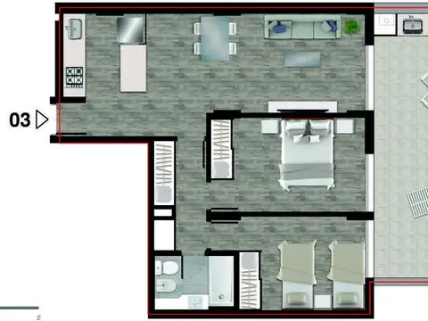 Departamento en Venta en Martín, Rosario