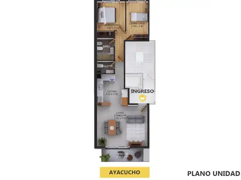 Departamento en Venta en Martin, Rosario