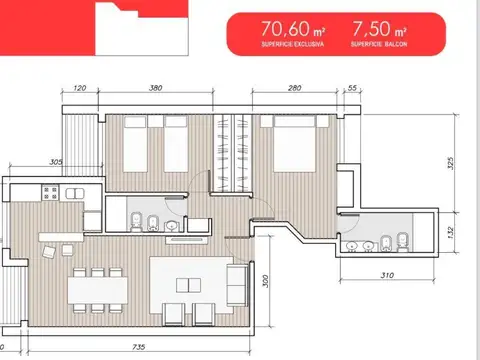 Departamento en Venta en Centro, Rosario