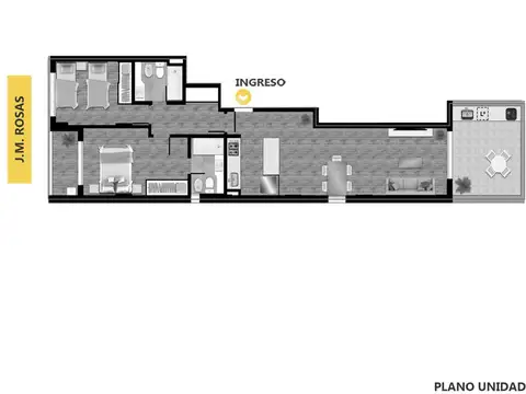 Departamento en Venta en Martin, Rosario