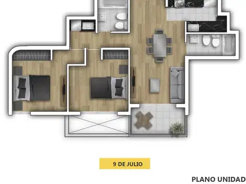 Departamento en Venta en Centro, Rosario