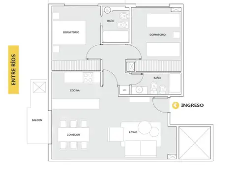 Departamento en Venta en Centro, Rosario