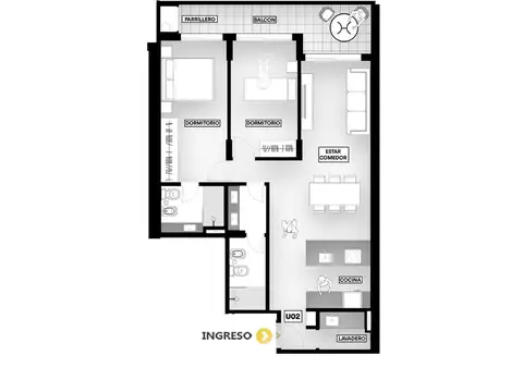 Departamento en Venta en Centro, Rosario