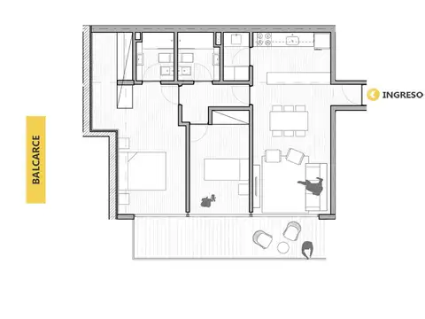 Departamento en Venta en Centro, Rosario