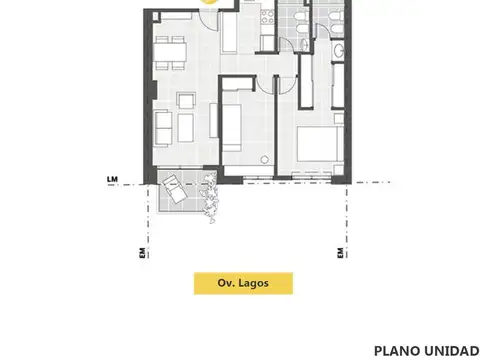 Departamento en Venta en Nuestra Señora De Lourdes, Rosario