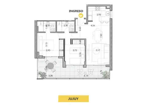 Departamento en Venta en Centro, Rosario