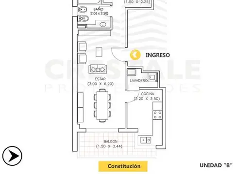 Departamento en Venta en Echesortu, Rosario
