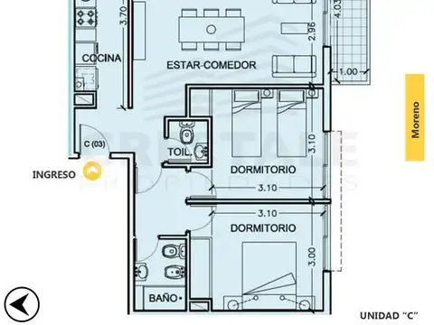 Departamento en Venta en Granadero Baigorria, Rosario