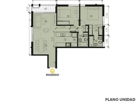 Departamento en Venta en Centro, Rosario