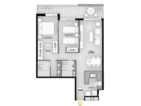Departamento en Venta en Centro, Rosario