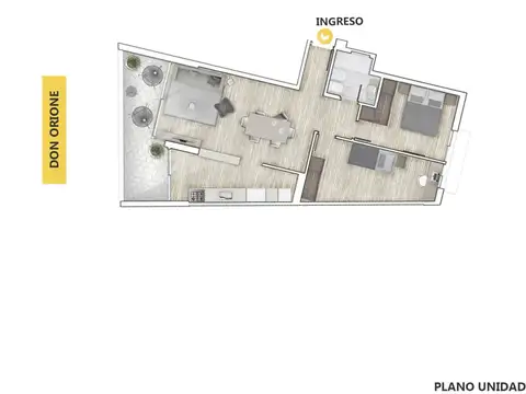 Departamento en Venta en Refinerias, Rosario