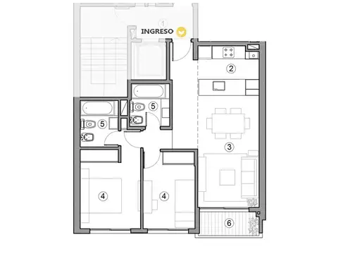 Departamento en Venta en Centro, Rosario