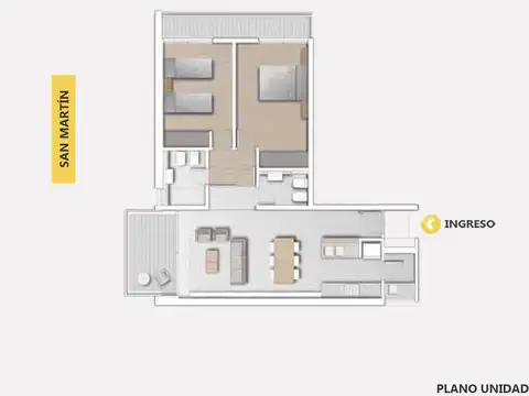 Departamento en Venta en Centro, Rosario