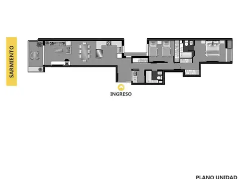 Departamento en Venta en Centro, Rosario