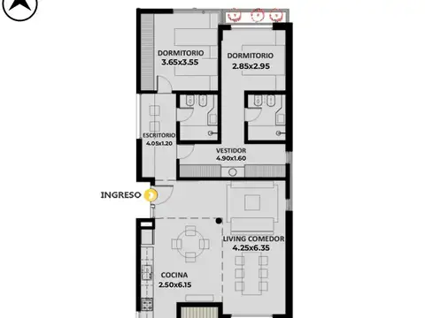 Departamento en Venta en Rosario, Santa Fe