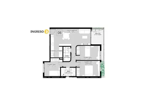 Departamento en Venta en Centro, Rosario