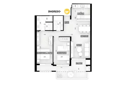 Departamento en Venta en Centro, Rosario