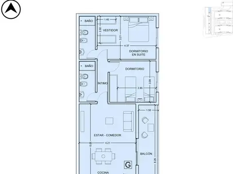 Departamento en Venta en Funes, Rosario