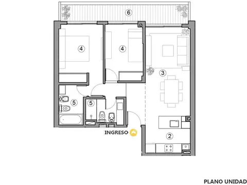 Departamento en Venta en Centro, Rosario
