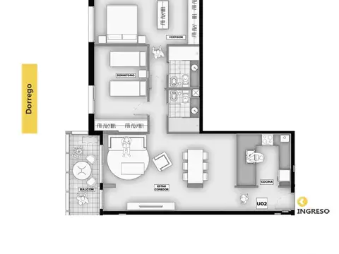 Departamento en Venta en Centro, Rosario
