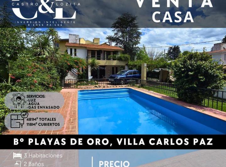 Casa · 118m² · 5 Ambientes · 1 Cochera