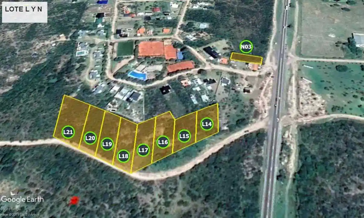 CAPILLA DEL MONTE - LOTES EN VENTA