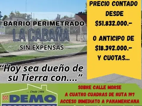 Terreno en Venta en Pablo Nogues, Partido de Malvinas Argentinas