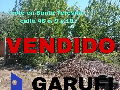 Terreno en Venta en Santa Teresita, Partido de La Costa